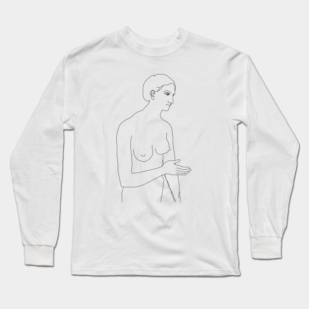 Pablo Picasso Long Sleeve T-Shirt by Antho